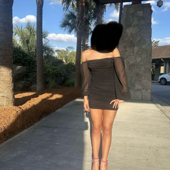 Black Octavia dress homecoming prom - Picture 5 of 5